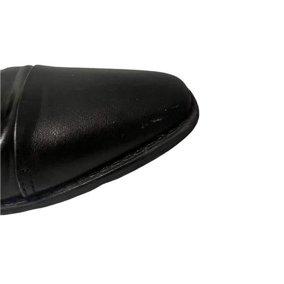 Calvin Klein Black Men\'s Lace up Oxford Dress Shoes.